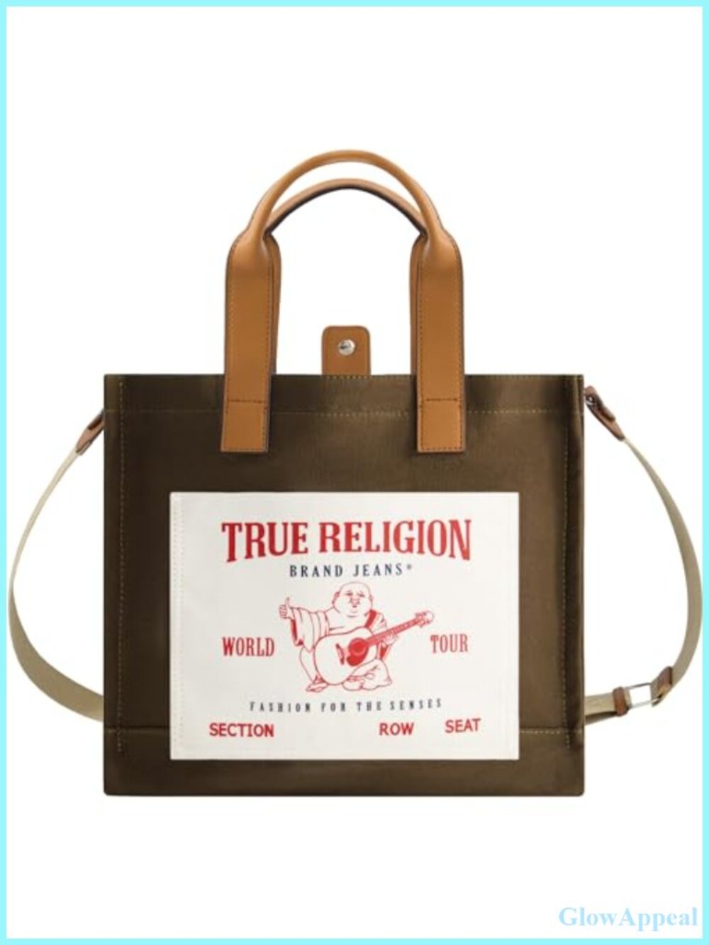 True Religion Tote Bag Women's Medium Travel Shoulder Bag